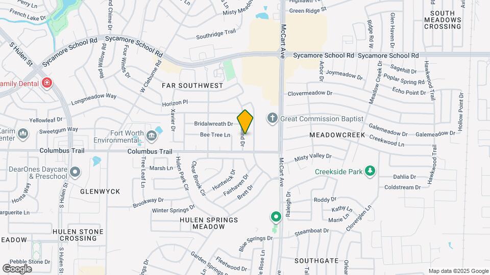 7805 Whirlwind Dr Mapa y Detalles de la Ubicación