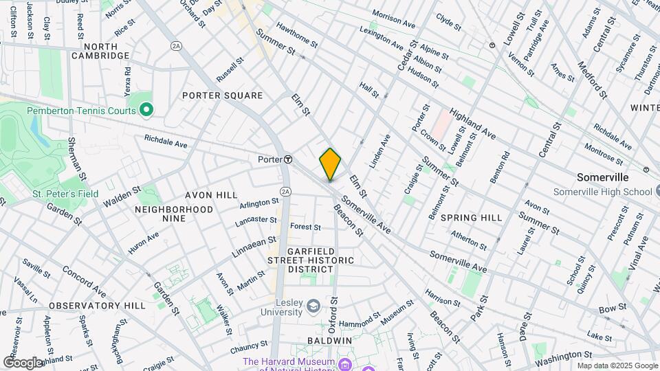 771 Somerville Ave, Unit 2 Map and Location Details