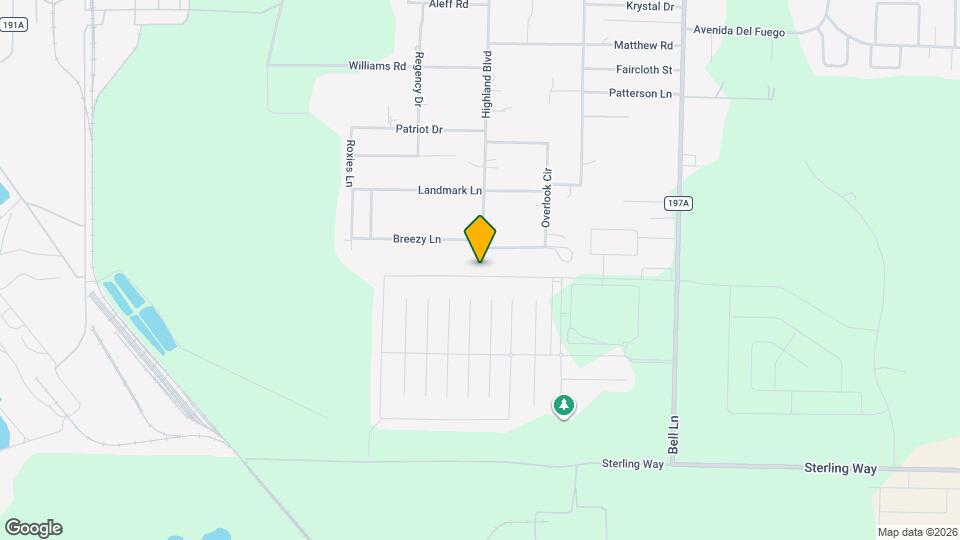 5241 Peach Dr Map and Location Details