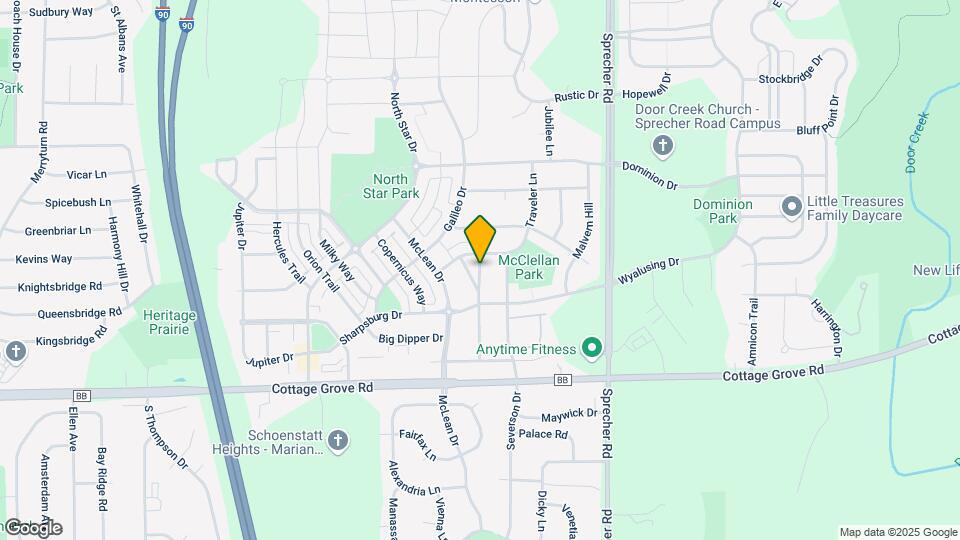 6111 Kilpatrick Ln Map and Location Details