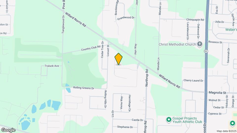 6004 Players Pl Map and Location Details