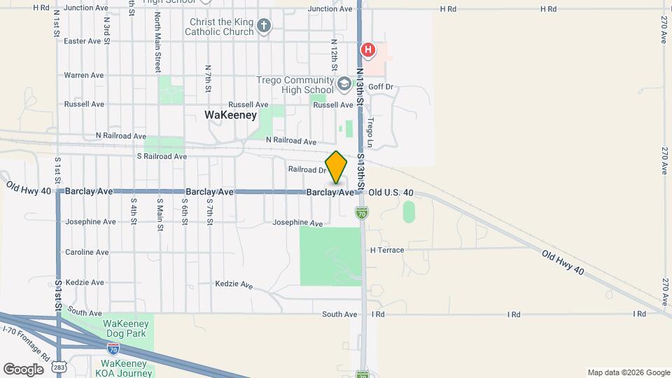 Keeney Village Map and Location Details