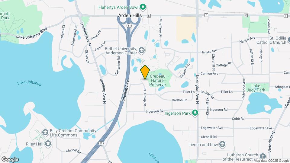 3380 N Dunlap St Map and Location Details