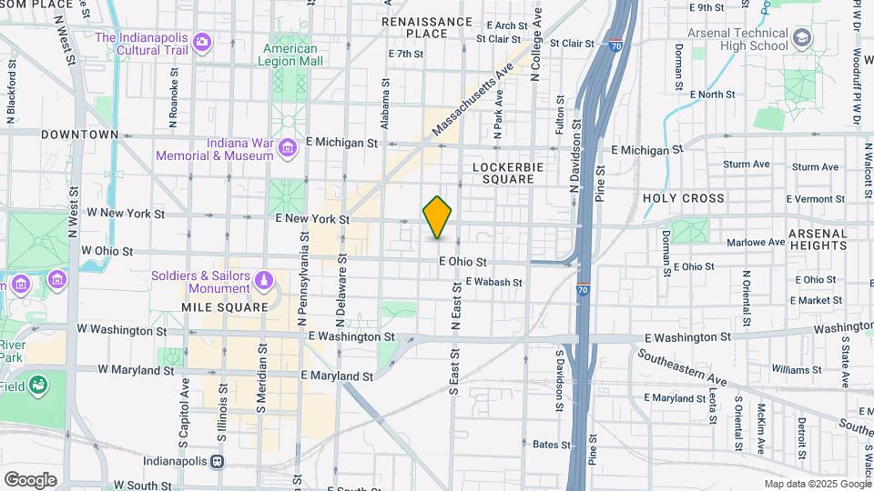 226 N Cleveland St Map and Location Details