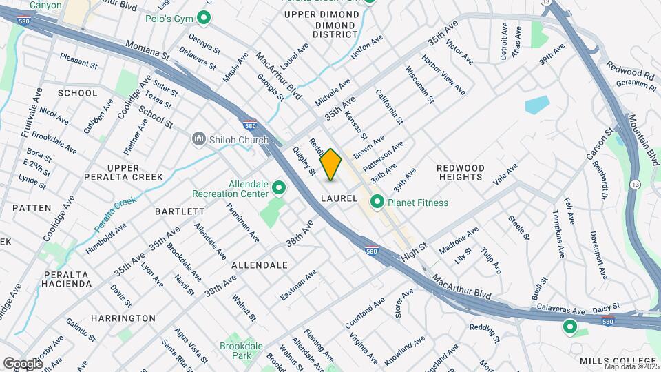 3808 Quigley St Map and Location Details