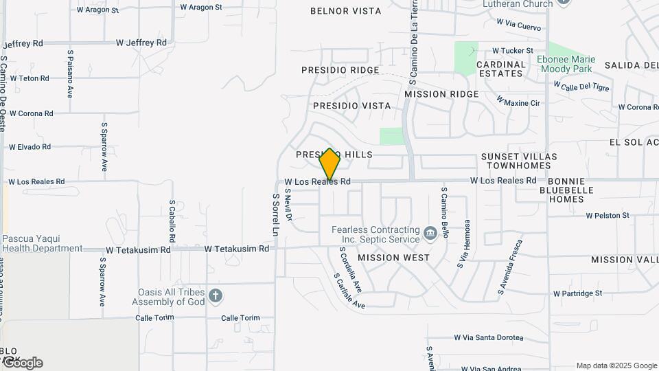 7332 S MESSALA Ct Map and Location Details