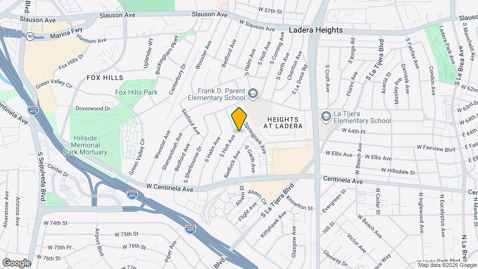6524 S Holt Ave Mapa y Detalles de la Ubicación