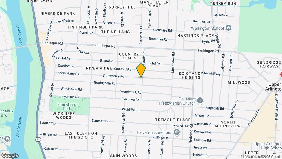 2327 Shrewsbury Rd Map and Location Details