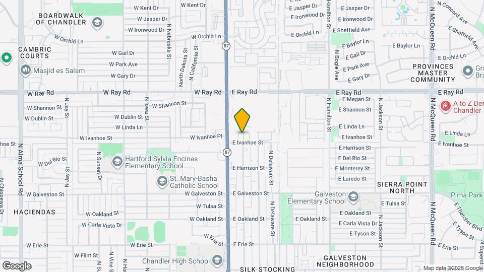 200 E Ivanhoe St Map and Location Details