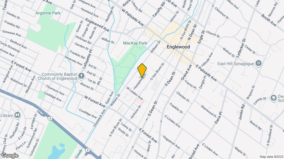 141 Humphrey St Map and Location Details