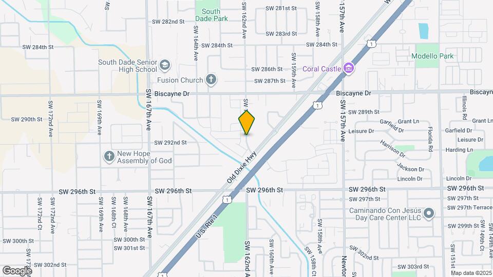 29147 SW 162nd Ct Map and Location Details