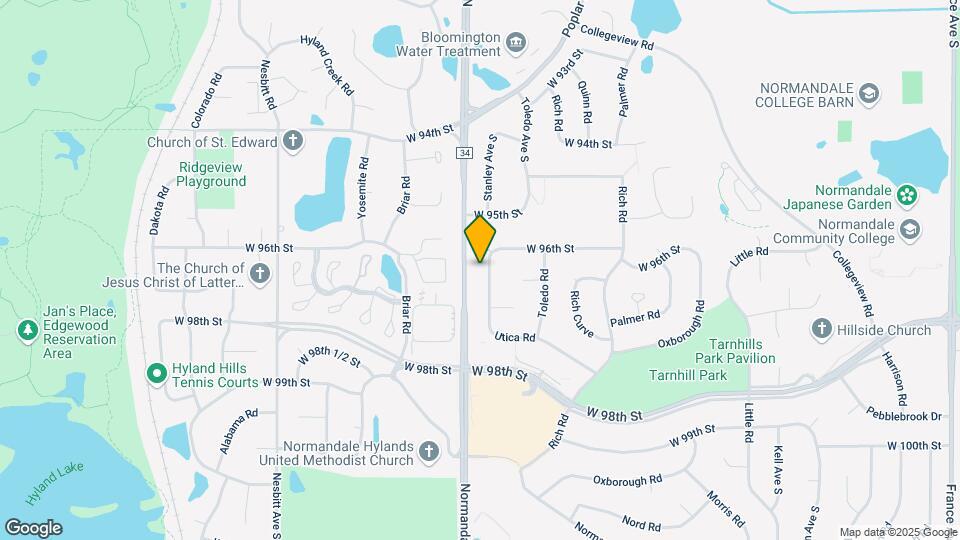 9618 Utica Rd Map and Location Details