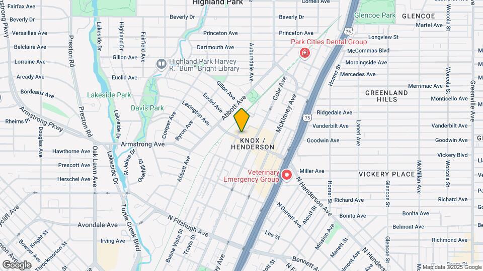3230 Knox St Map and Location Details