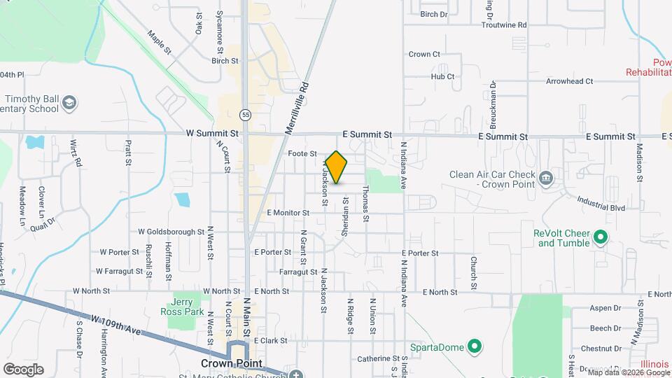 514 E Dahlgren St Map and Location Details