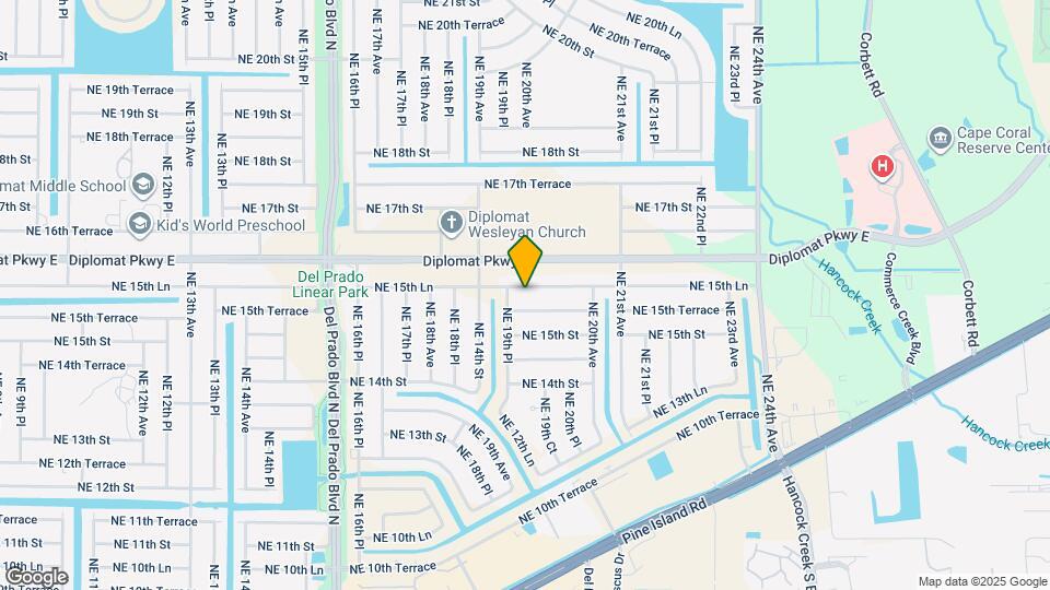 1926 NE 15th Ln Map and Location Details