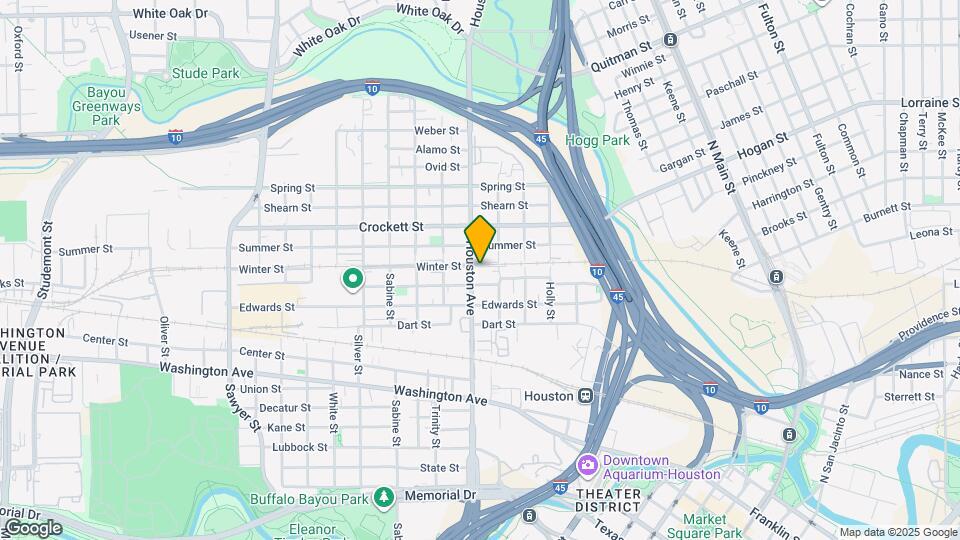 1518 Houston Ave Map and Location Details