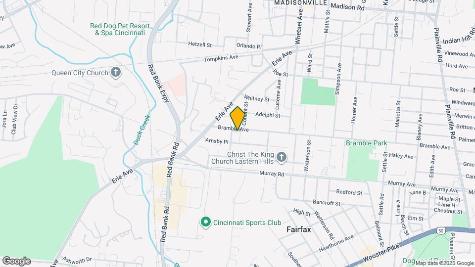 5651 Bramble Ave, Unit Unit 1 Map and Location Details