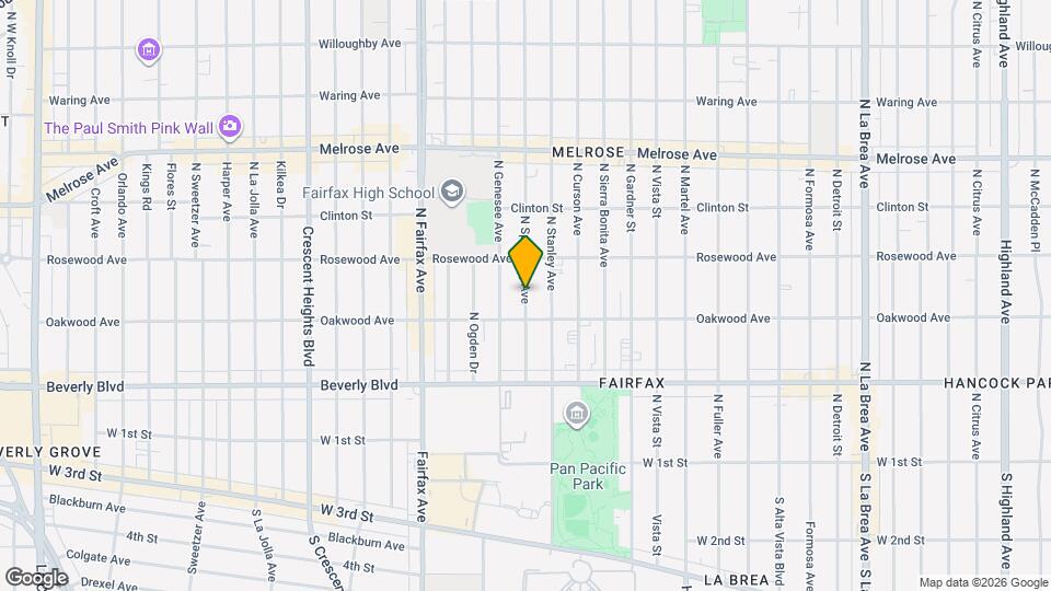 437 N Spaulding Ave, Unit 437 Map and Location Details