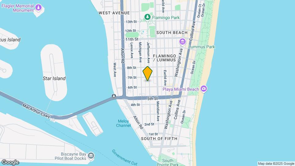 628 Jefferson Ave Mapa y Detalles de la Ubicación