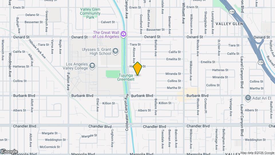 12803 Waddell St Map and Location Details