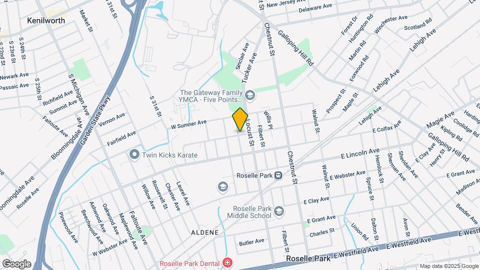 117 W Roselle Ave-Unit -12 Map and Location Details