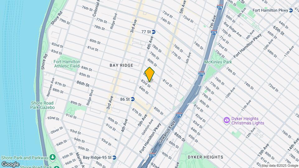 449 83rd St, Unit #2 Map and Location Details