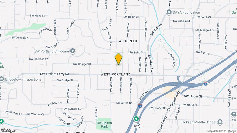 9614 SW 54th Ave Mapa y Detalles de la Ubicación