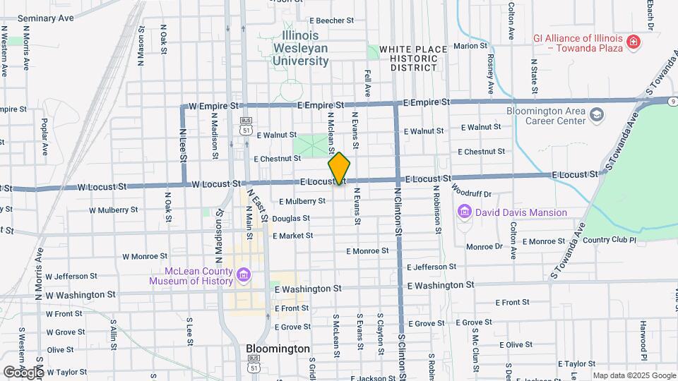 Harms Apartments Map and Location Details