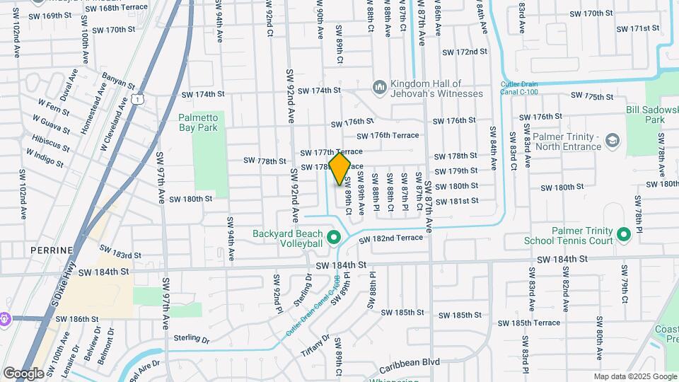 18013 SW 89th Pl Map and Location Details