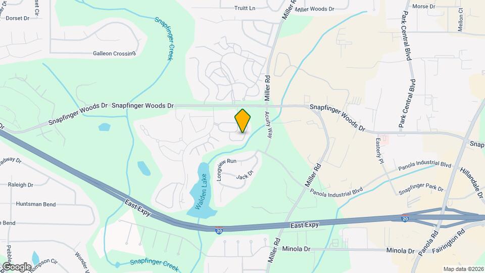 5011 Longview Walk Map and Location Details