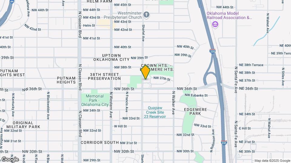 3714 N Shartel Ave Map and Location Details