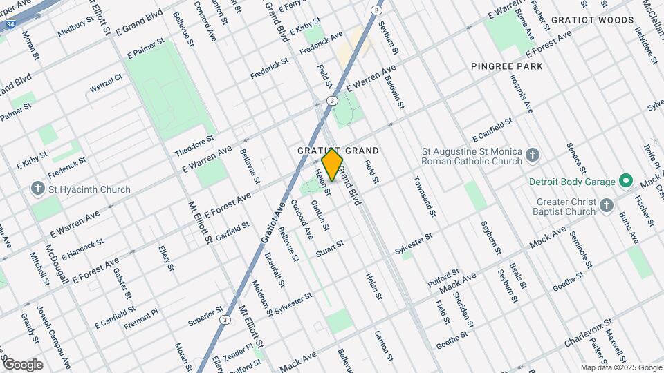 4468 Helen St Mapa y Detalles de la Ubicación