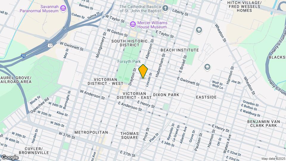 212 E Waldburg St Mapa y Detalles de la Ubicación