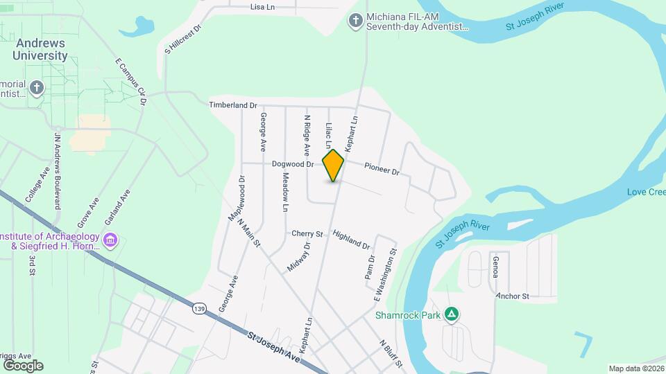 8862 Kephart Ln Map and Location Details