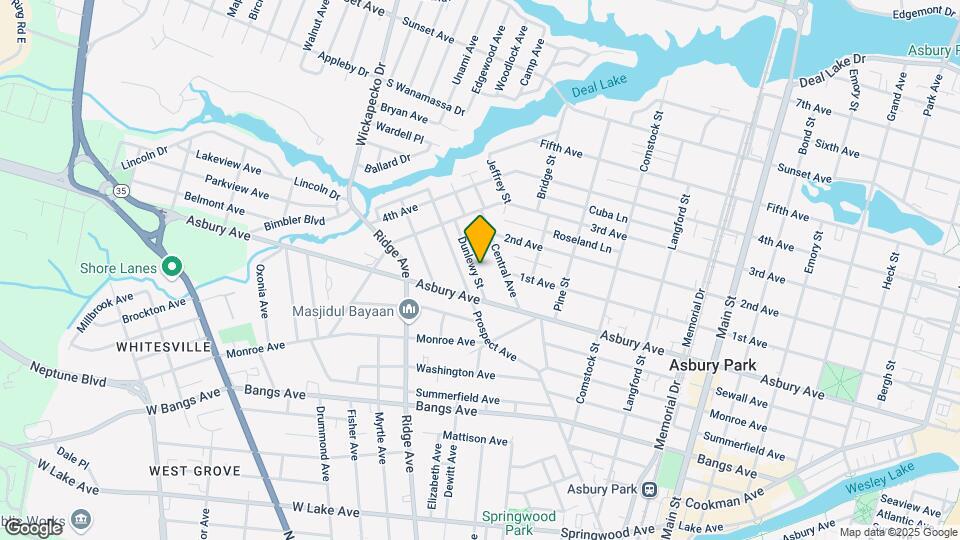 814 Dunlewy St Map and Location Details