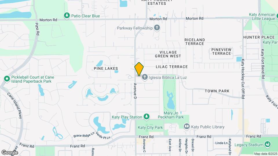 Pin Oak Park Mapa y Detalles de la Ubicación