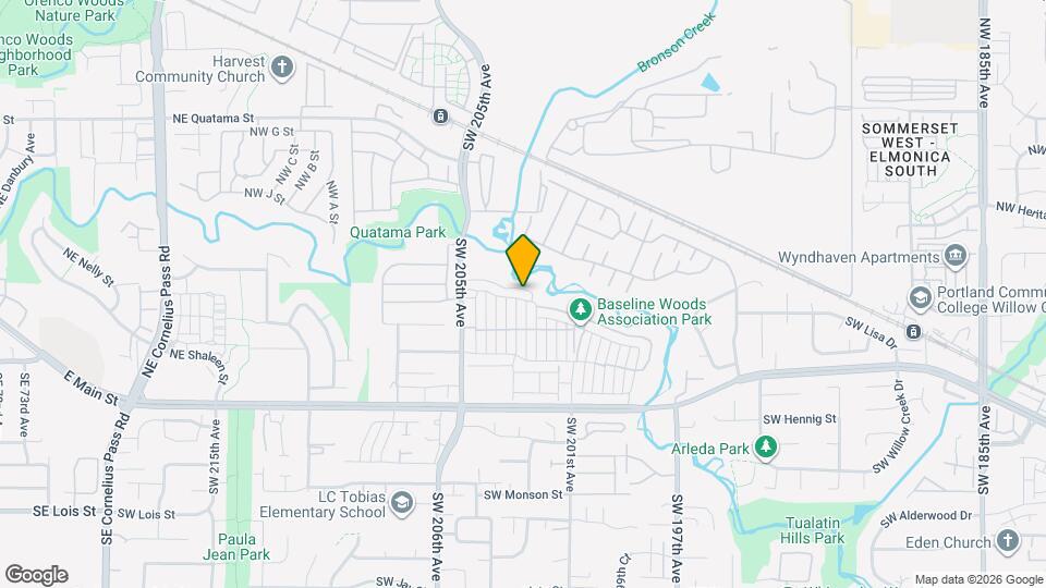 20269 SW Gracie St Map and Location Details