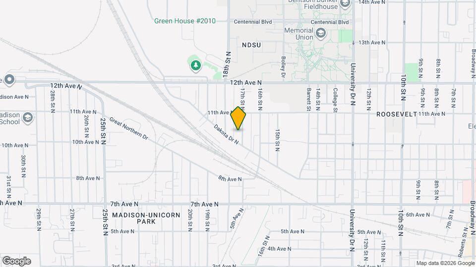 1016 17th St N Mapa y Detalles de la Ubicación