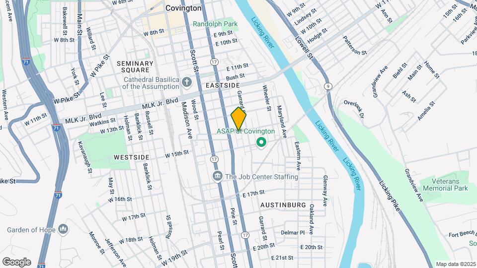 215 Byrd St Mapa y Detalles de la Ubicación