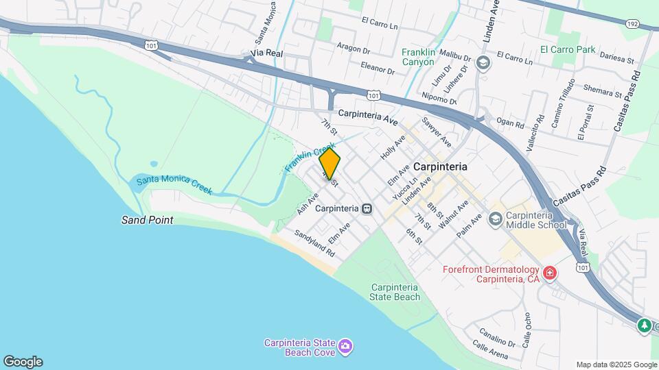 330 Ash Ave Map and Location Details