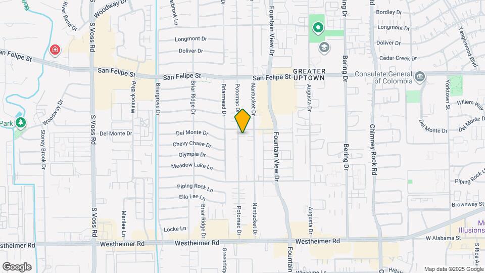 2113 Potomac Dr Map and Location Details