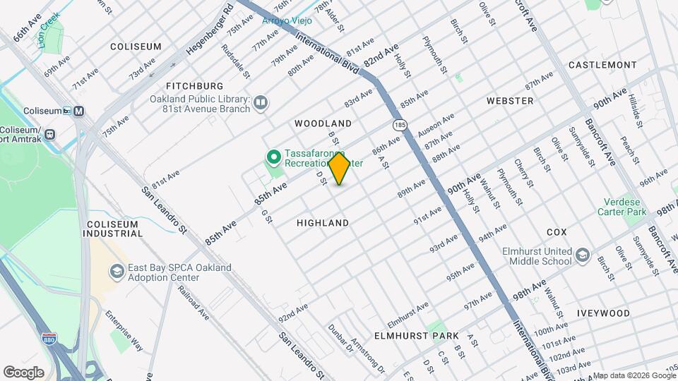 1111 87th Ave Map and Location Details