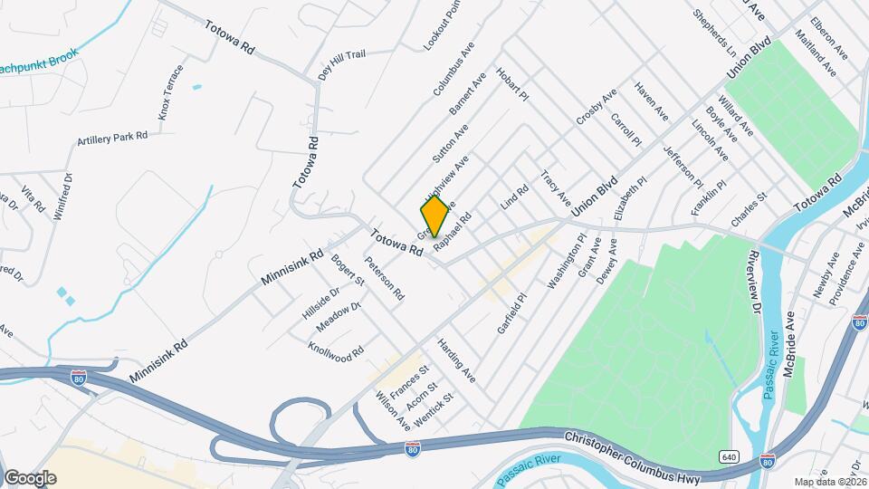 144 Raphael Rd Map and Location Details