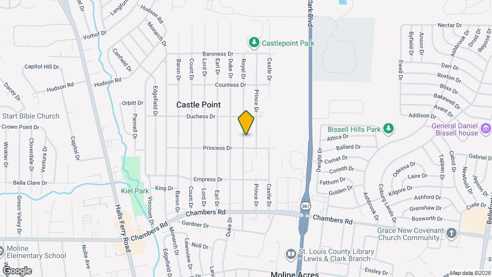 10216 Royal Dr Map and Location Details