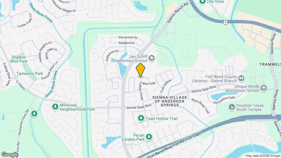 6037 Turkey Creek Map and Location Details