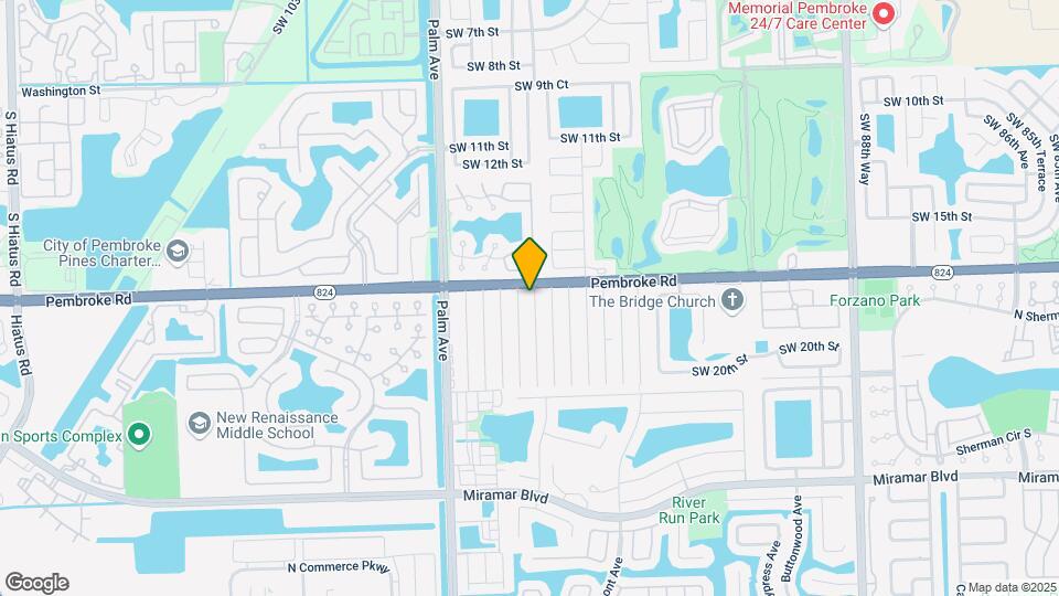1710 SW 98th Terrace Map and Location Details