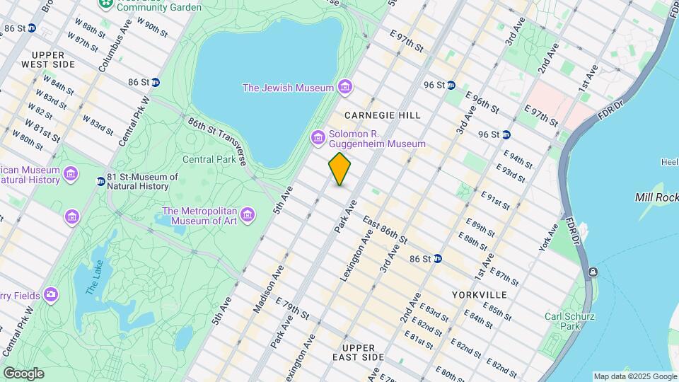 56 E 87th St Map and Location Details
