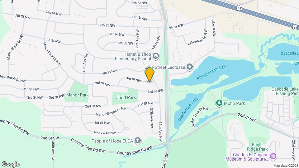 3620 3rd Pl NW Map and Location Details