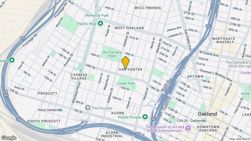 1440 Chestnut St Map and Location Details