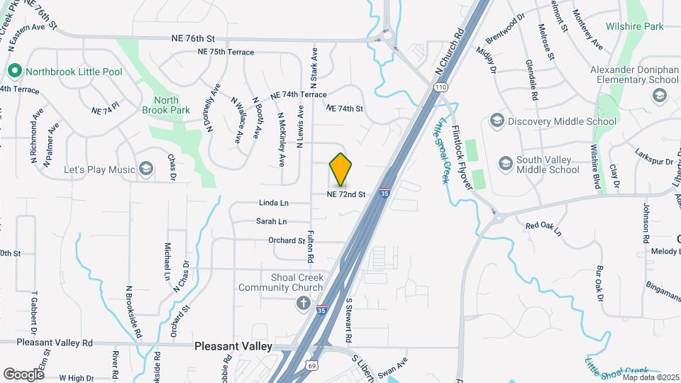 7200 N Kentucky Ave Map and Location Details